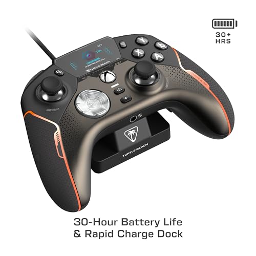 Turtle Beach Stealth Ultra High-Performance Wireless Gaming Controller Licensed for Xbox Series X|S, Xbox One, Windows PC, Android - LED Dashboard, Dock, RGB Lighting, 30-Hr Battery, Bluetooth, Black