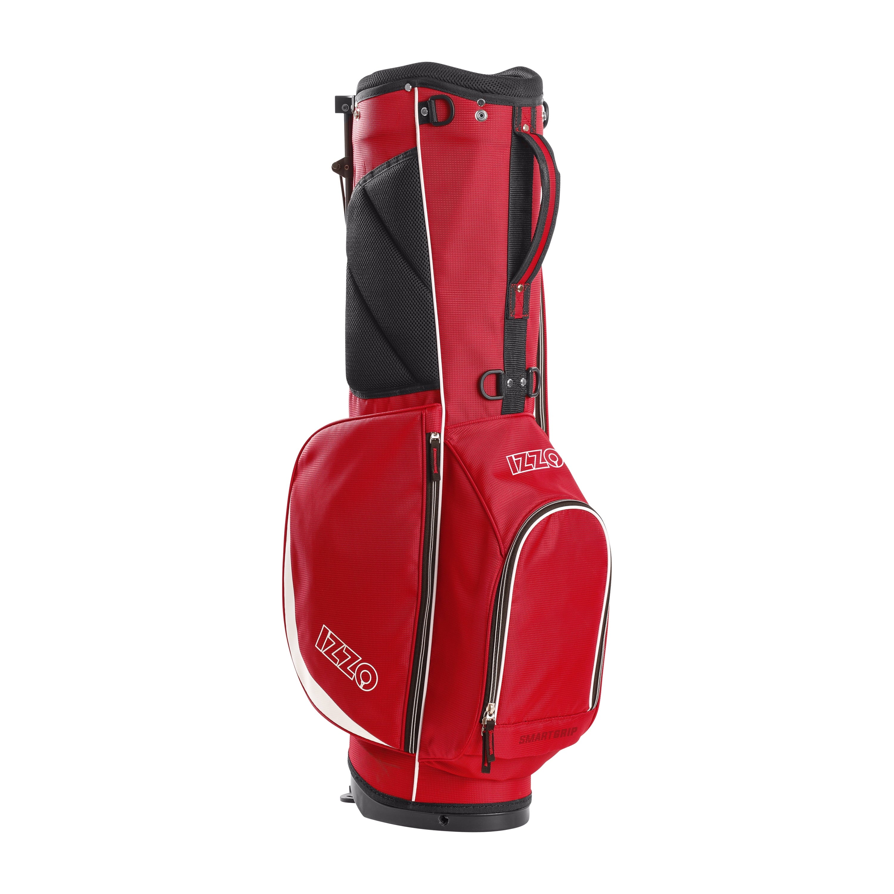 Izzo Golf Ultra-Lite Stand Bag - Grey/Lime