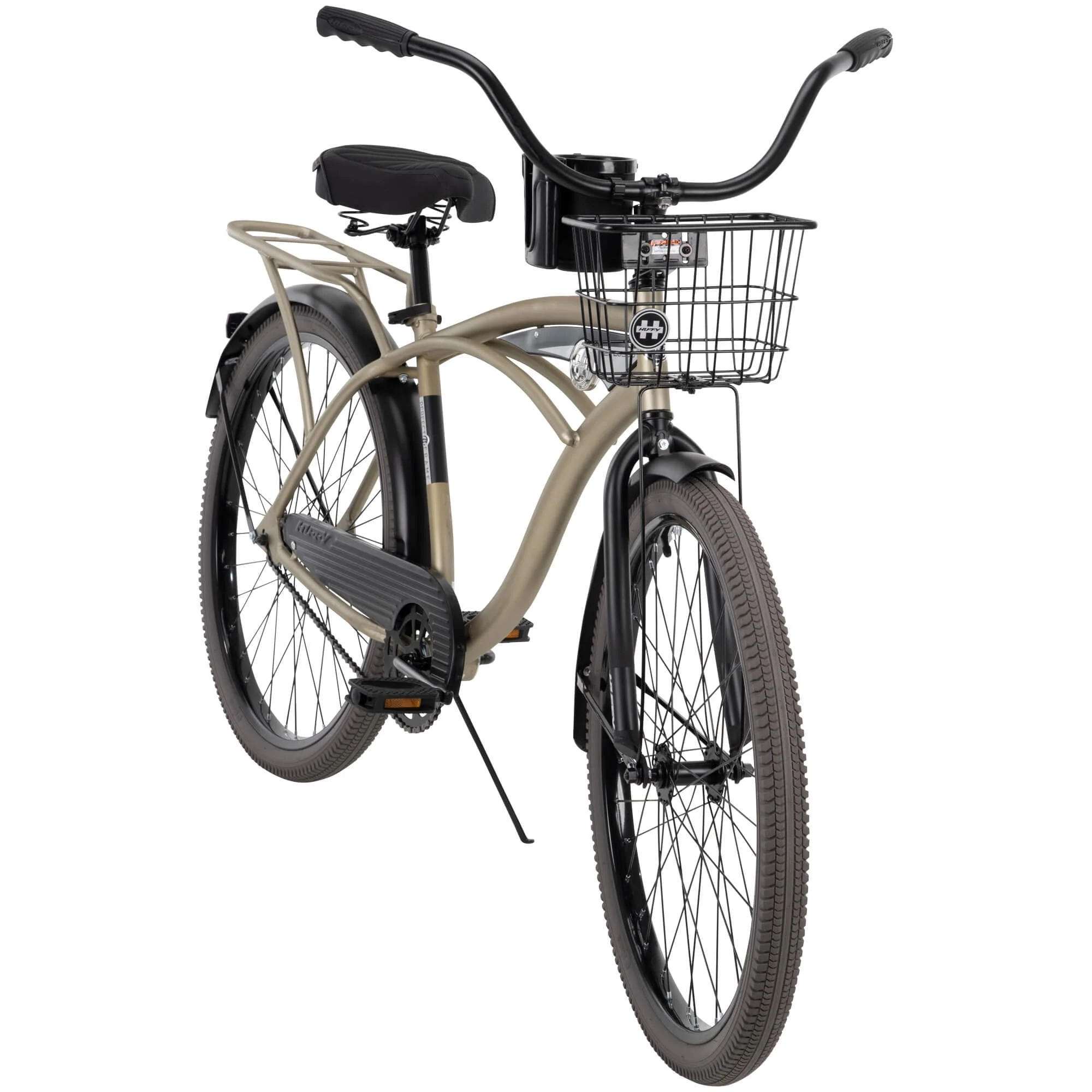 Huffy 26” Nel Lusso Men's Cruiser Bike, Matte Black