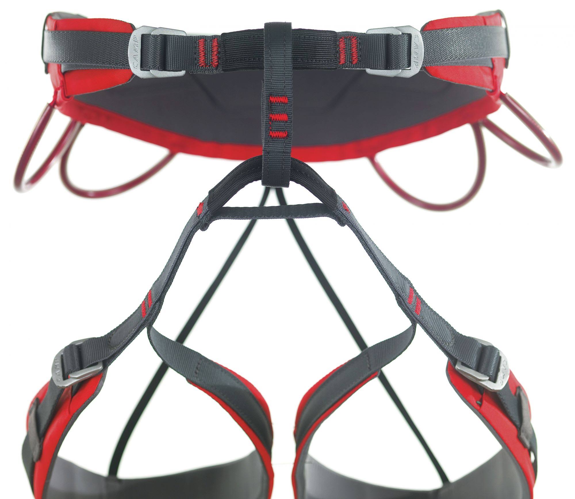 Camp Energy CR 4 RED, Mens/Womens Climbing Harnesses, Size XS-M - Color Red