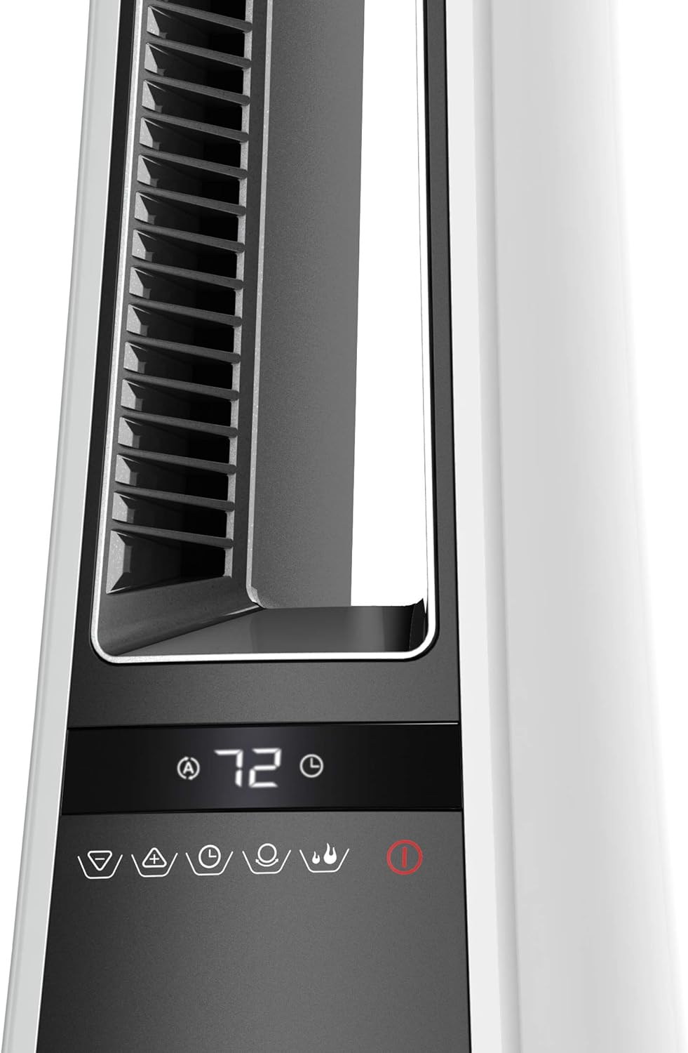 Lasko Bladeless W/Remote Space Heaters, 27", Silver AW300