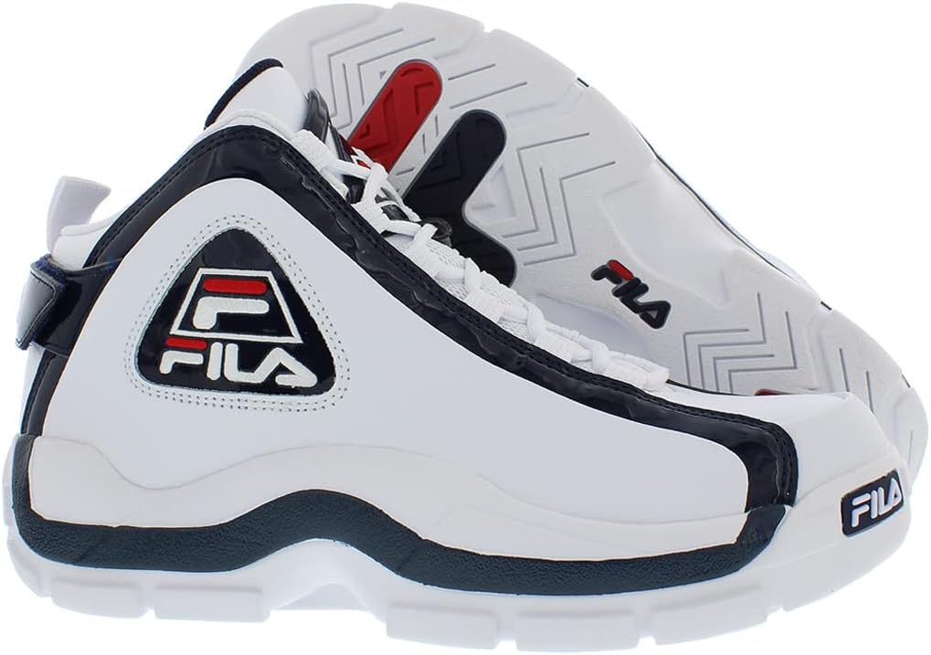 Fila Grant Hill 2 Men's Basketball Shoes 11.5 White/Navy/Red