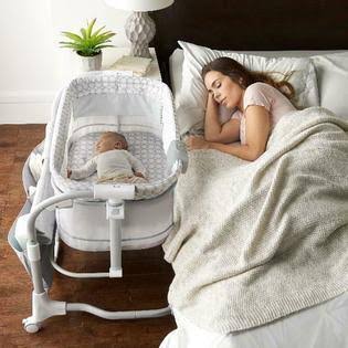 Ingenuity Bassinet Crib Cradle Bedside Nursery Baby Sleeper Basket Infant Carrier Newborn