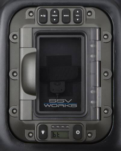SSV Works Weather Proof Bluetooth Overhead 4 Speaker System