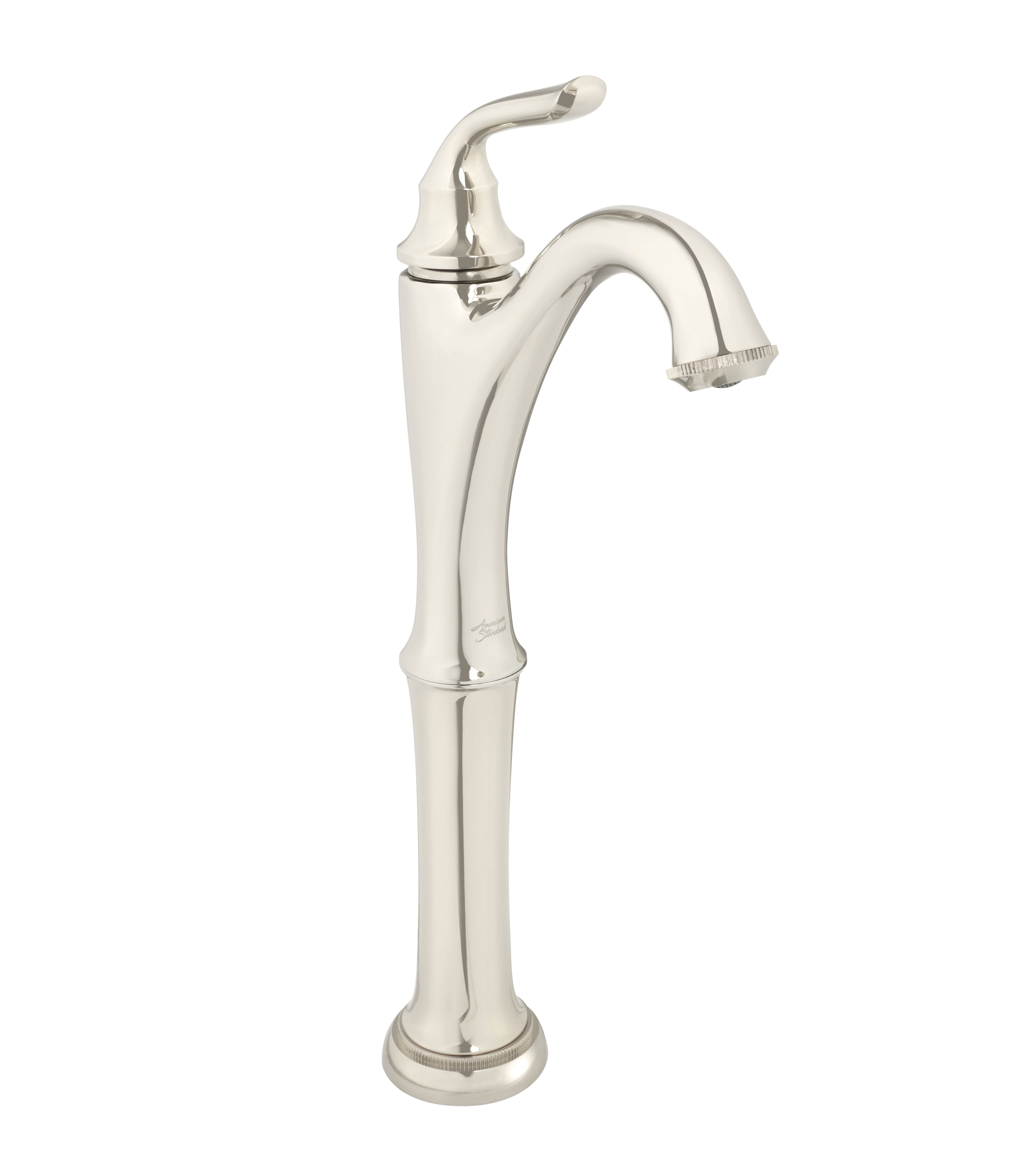 American Standard 7106152.013 Patience Vessel Bathroom Faucet, Polished Nickel