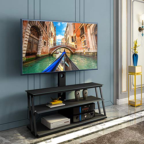 Tv Stands for 65 55 Inch Tv Universal Rolling Tv Stand with Mount IANIYA