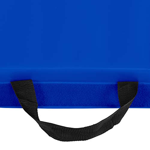 We Sell Mats - 4 ft x 6 ft x 2 - Personal Fitness & Exercise Mat for Home Workout - Lightweight and Folds for Carrying – All Purpose Gym Mat – Thick Mat for Yoga, Pilates, Stretches, Floor Exercises