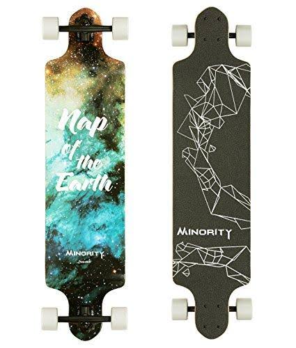 Minority Downhill Maple Longboard 40-Inch Drop Deck Cliff, Maple