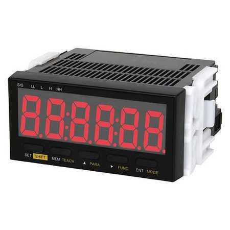 Shimpo DT-501XA Panel Meter Tachometer, 100-240 VAC Powered
