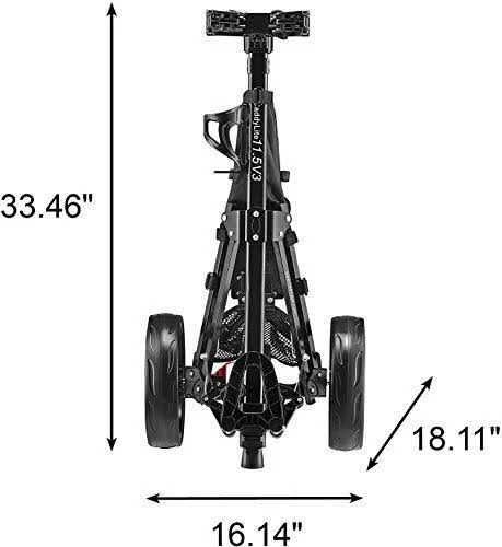 Caddytek Golf- CaddyLite 11.5 V3 Superlite Deluxe Push Cart