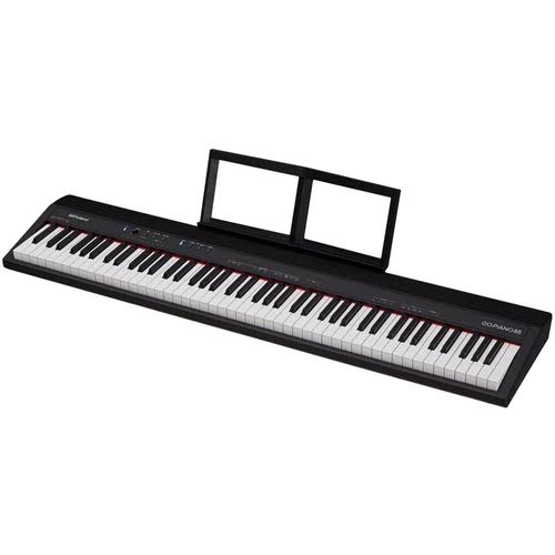 Roland GO:PIANO88 88-Note Digital Piano with Onboard Bluetooth Speakers - Black
