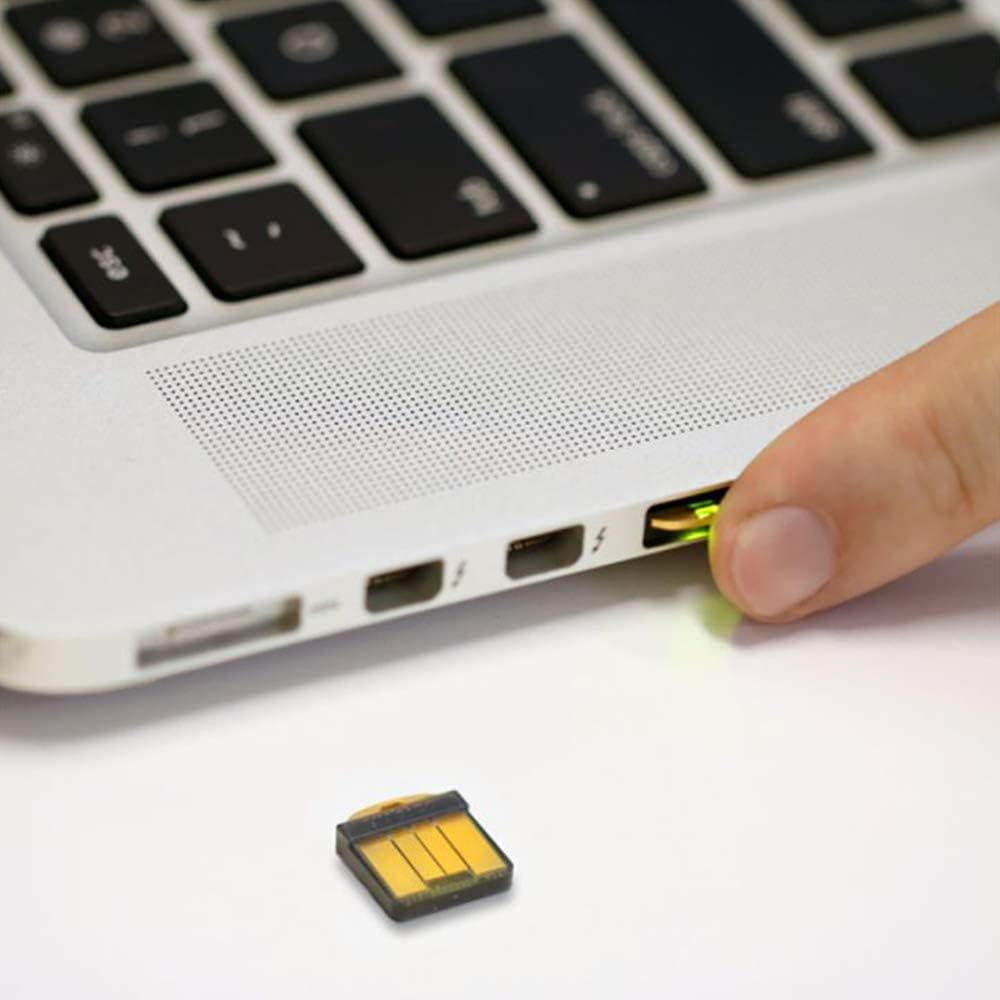 Yubico YubiKey 5 Nano - Two Factor Authentication USB Security Key, Fits USB-A Ports - Protect Your Online Accounts with More Than a Password, FIDO Certified USB Password Key, Extra Compact Size Pack of 2
