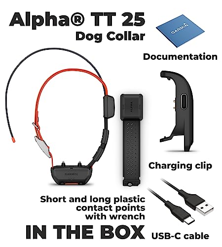 Wearable4U - Garmin Alpha 300 Handheld, Advanced Dog Tracking and Training Handheld, Touchscreen with E-Bank Bundle