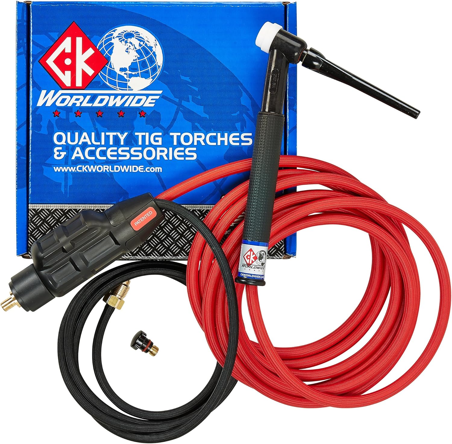 PRIMEWELD TIG225X 225 Amp IGBT AC DC Tig/Stick Welder with Pulse CK17 Flex Torch and Cable 3 Year Warranty