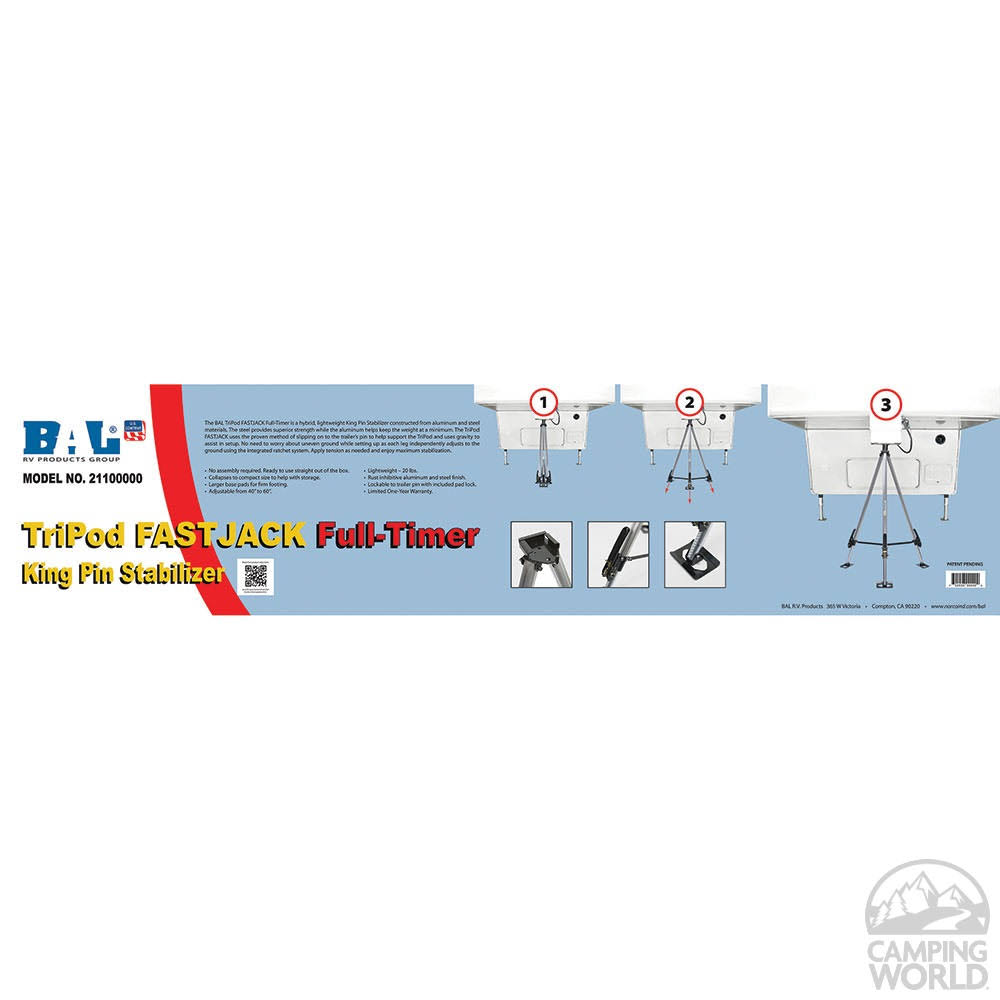 Bal Products 21100000 Tripod FastJack