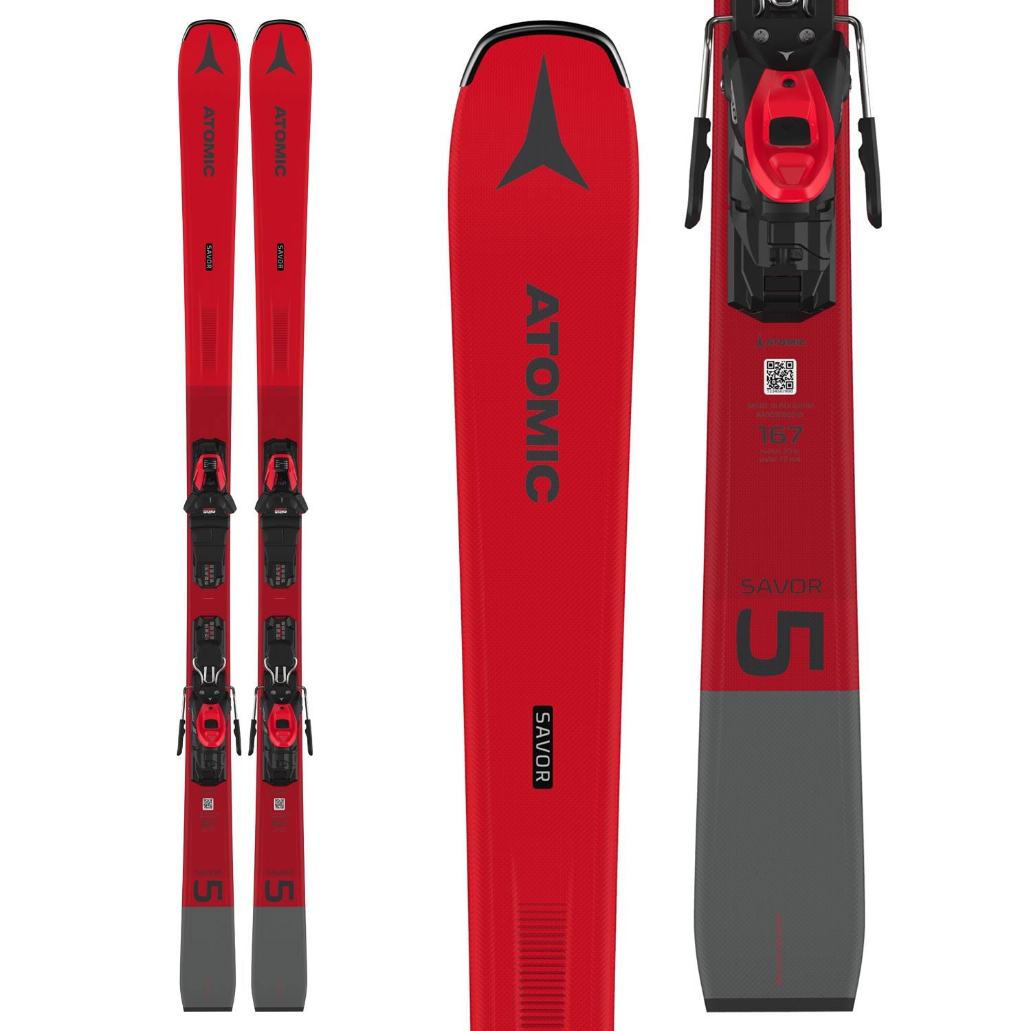 Atomic Savor 5 Skis + M 10 GW Bindings 2021 - 167