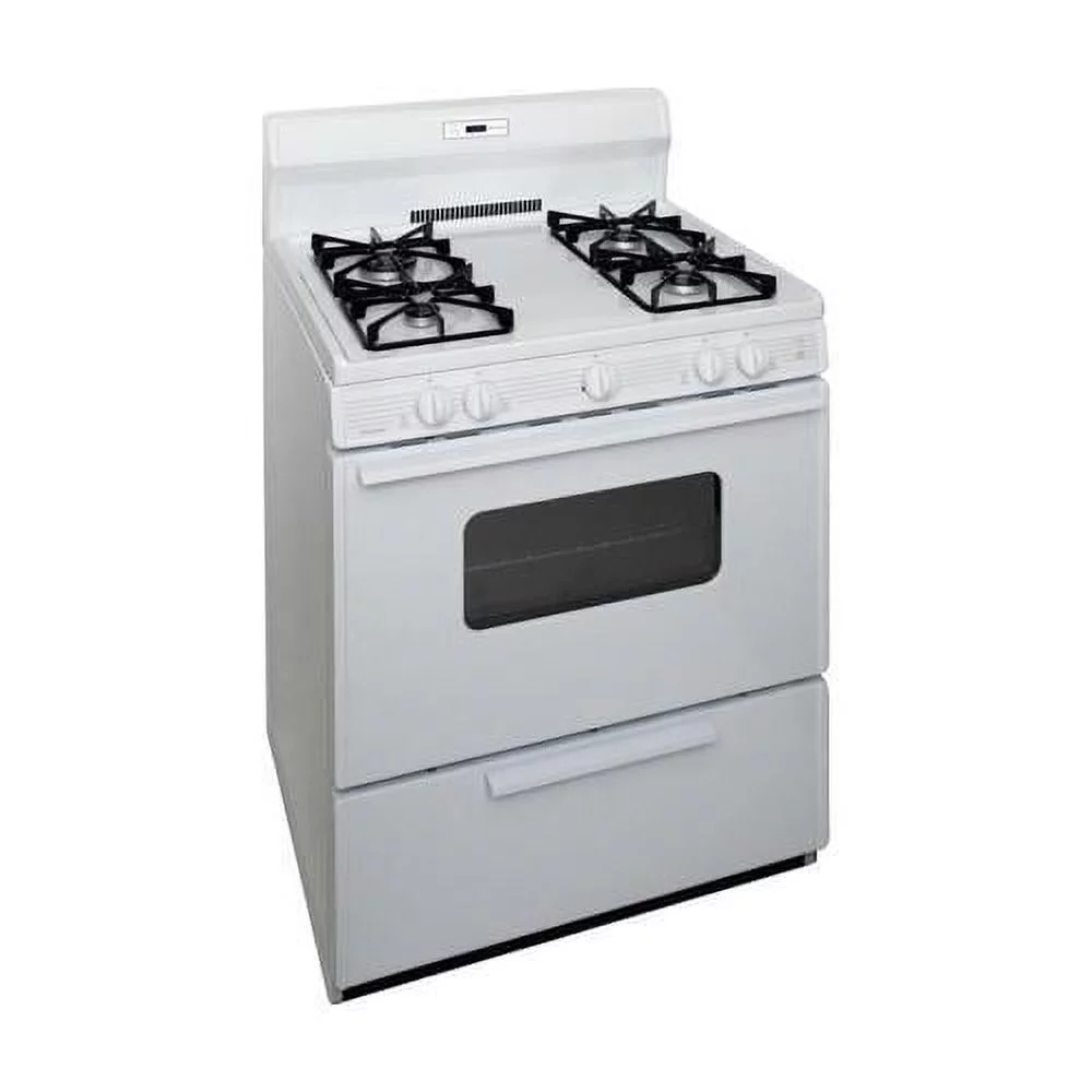 PREMIER SMK220OP  30" FREE STANDING GAS RANGE White
