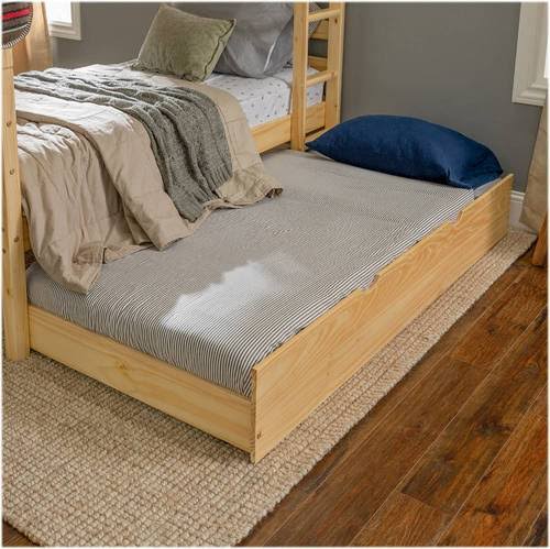 Walker Edison - Trundle Bed Frame - Natural