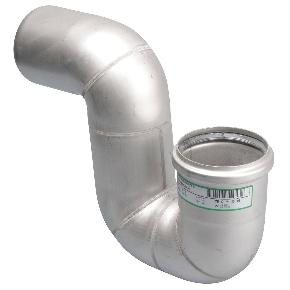 Blucher PT-4 P Trap, Stainless Steel, 4 in