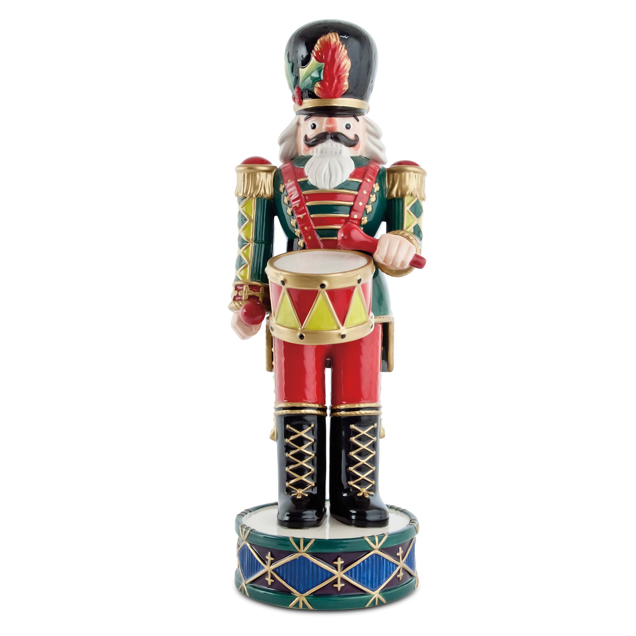 Fitz and Floyd 29-750 Green Holiday Nutcracker