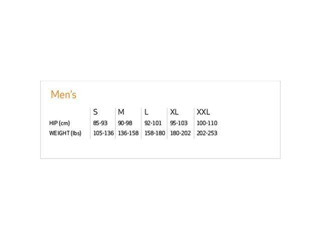 Solidea Medical 0301a5 Mens Active Massage Uomo Contour, XXL - Black