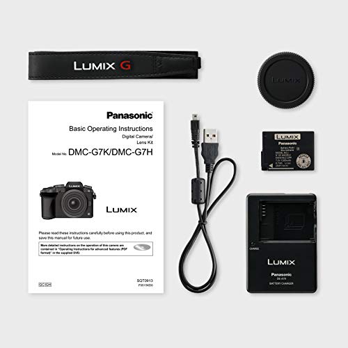 Panasonic LUMIX G7KS 4K Mirrorless Camera, 16 Megapixel Digital Camera, 14-42 mm Lens Kit, DMC-G7KS