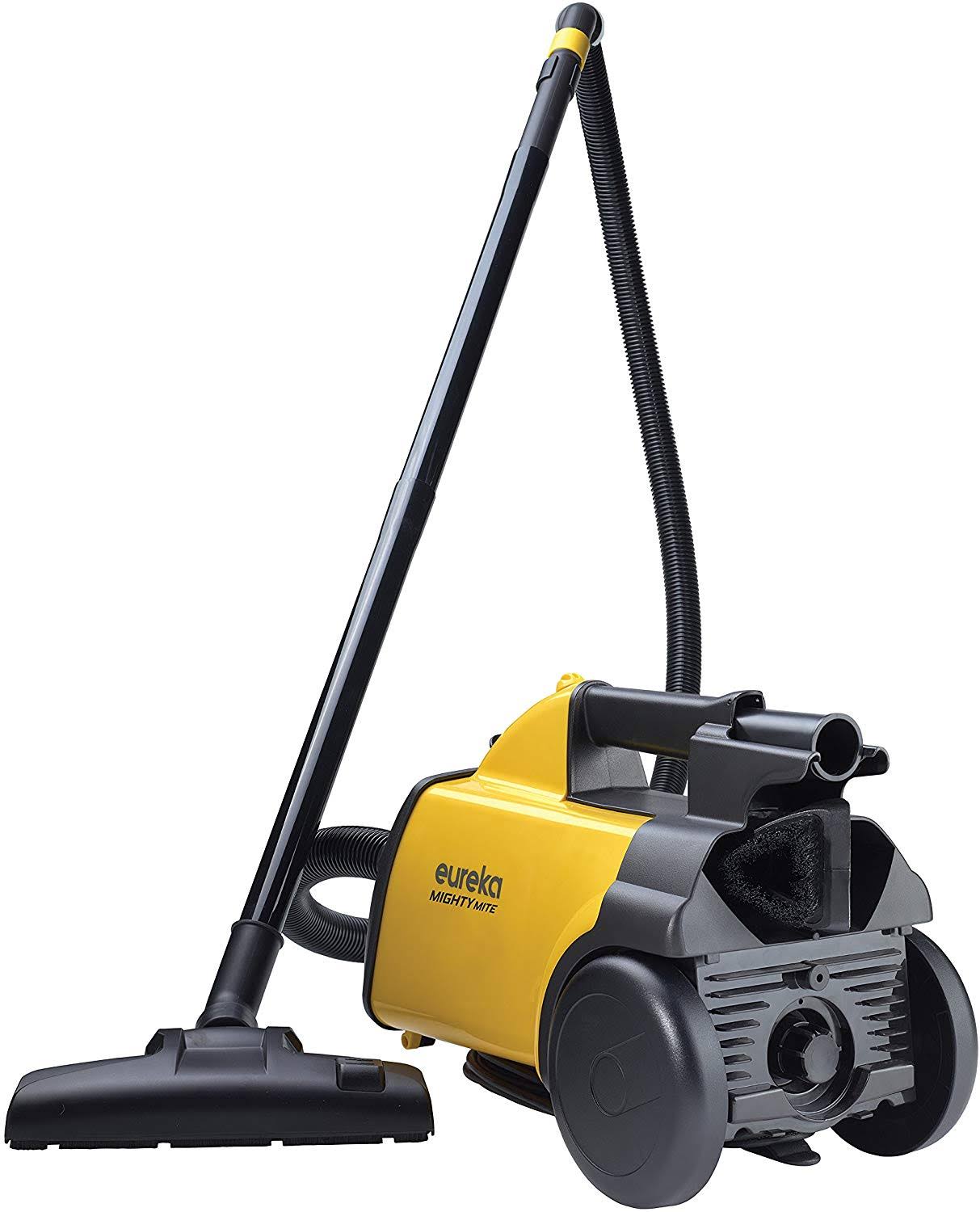 Eureka Mighty Mite Canister Vacuum, Yellow/Black 3670g