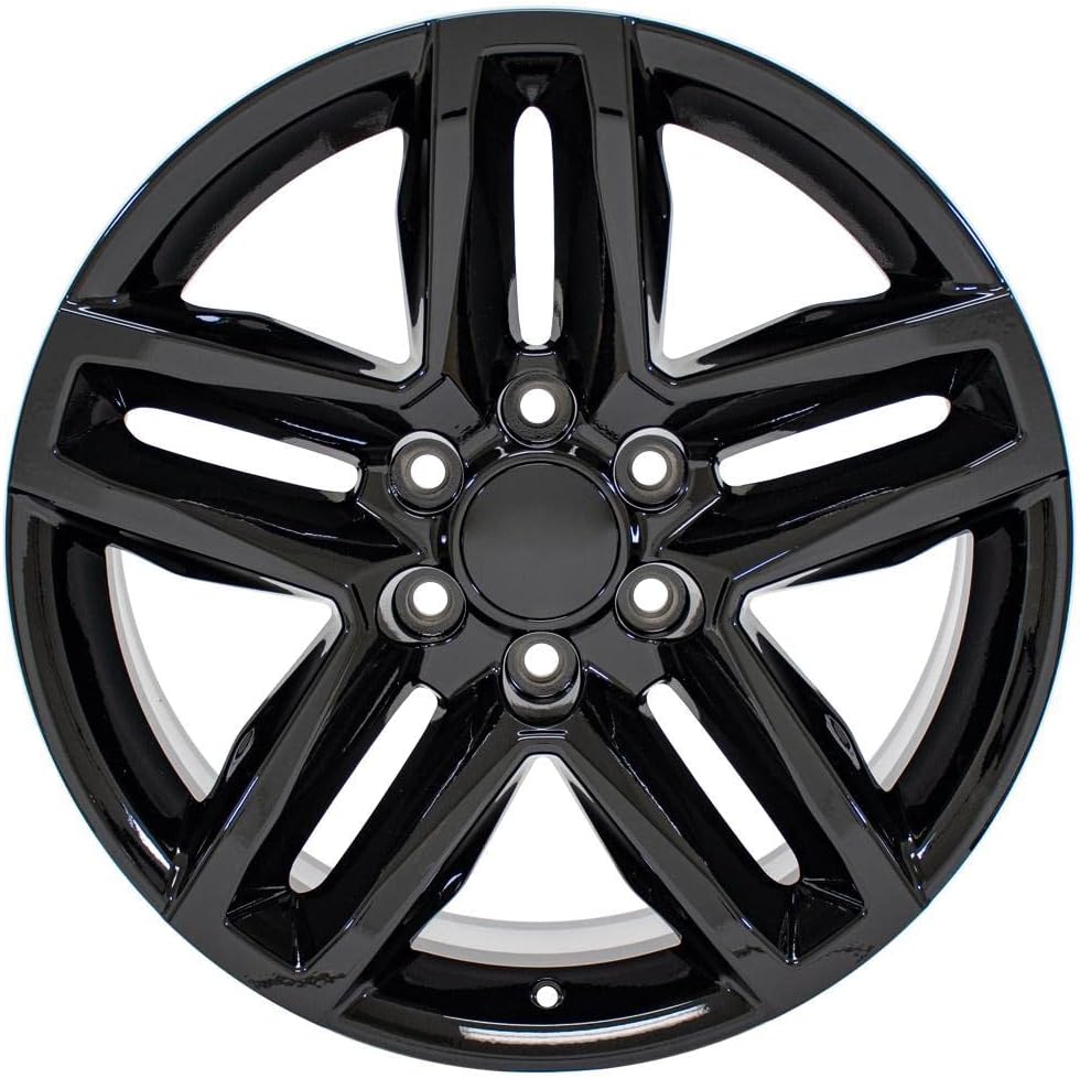 OE Wheels LLC 20 inch Rim Fits 6x139.7 Silverado Suburban Tahoe Sierra Yukon Escalade CV34B 20x9 Black Wheels Hollander: 5911