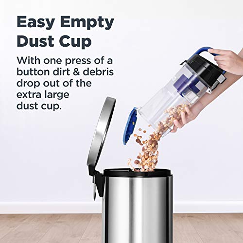 Eureka Airspeed Ultra-Lightweight Compact Bagless Upright Vacuum Cleaner, Replacement Filter, Blue