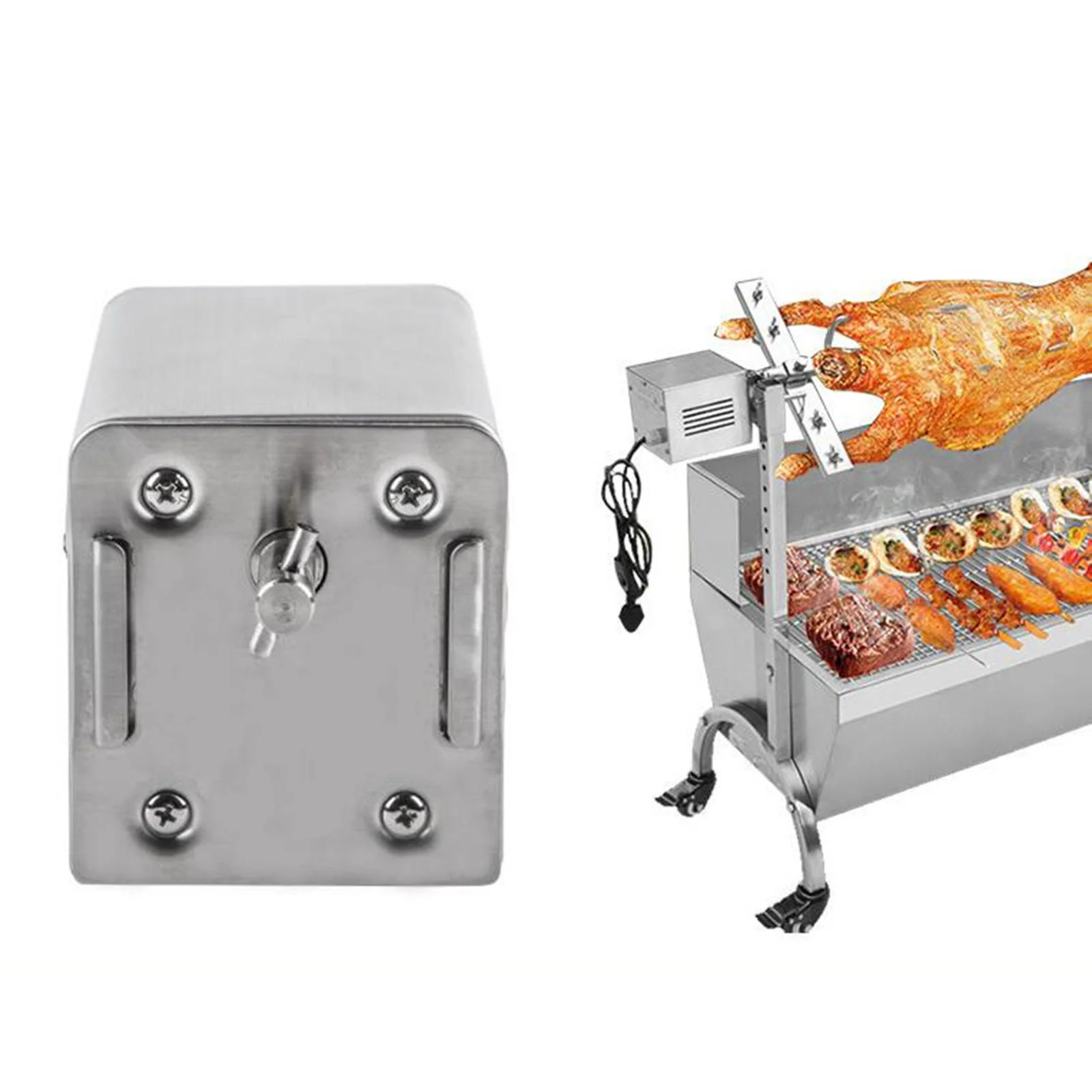 1545 Rotisserie Motor BBQ Rotisserie Motor Electric Motor for Family Dinner Rotisserie Roaster 3-5RPM