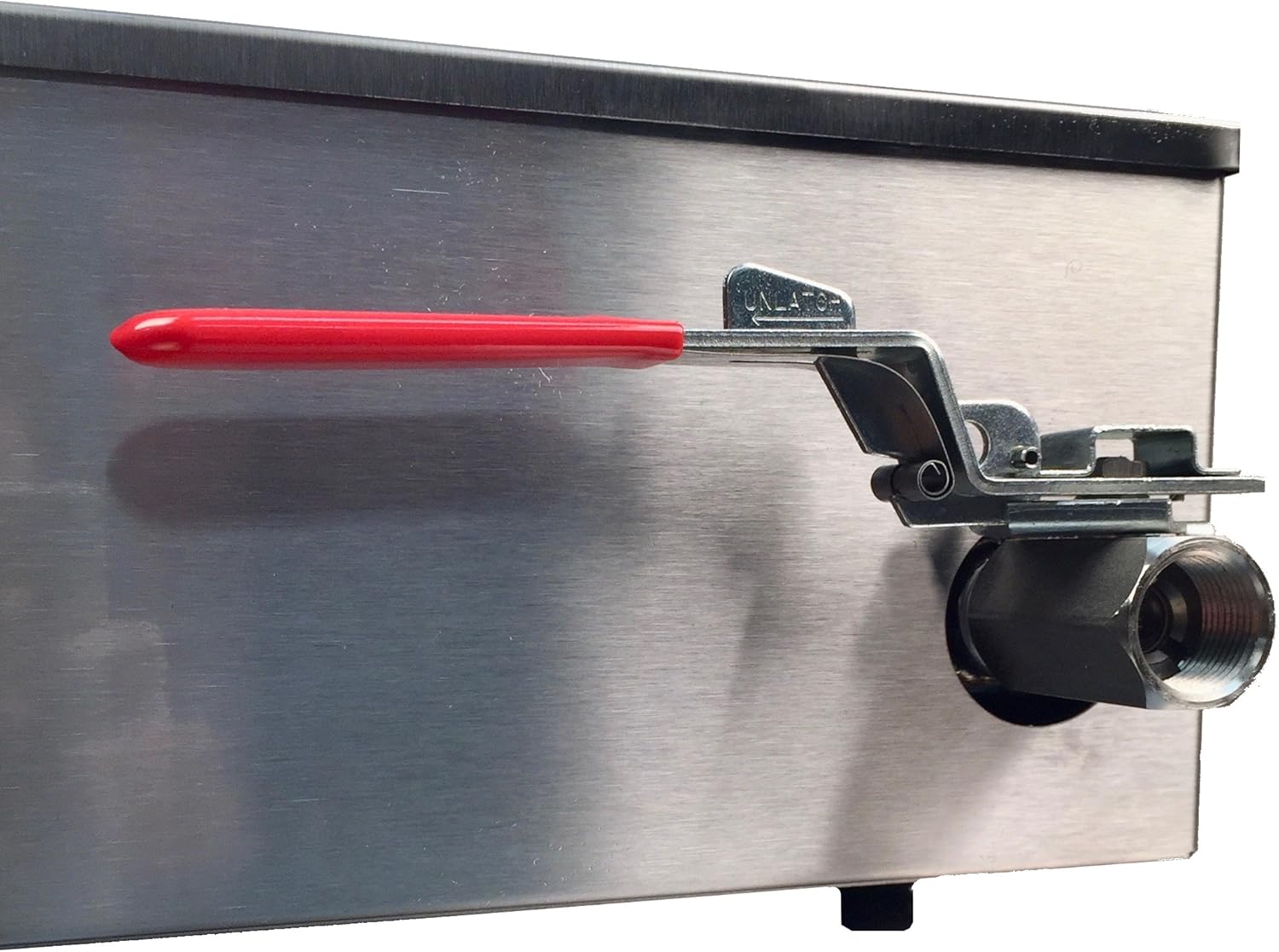 Paragon - Manufactured Fun Funnel Cake Fryer Machine for Professional Concessionaires Requiring Commercial Quality & Construction 25 Pound Oil Capacity 4400 Watts Electric 220 Volt Requires 6-20 Receptacle, Silver, Large