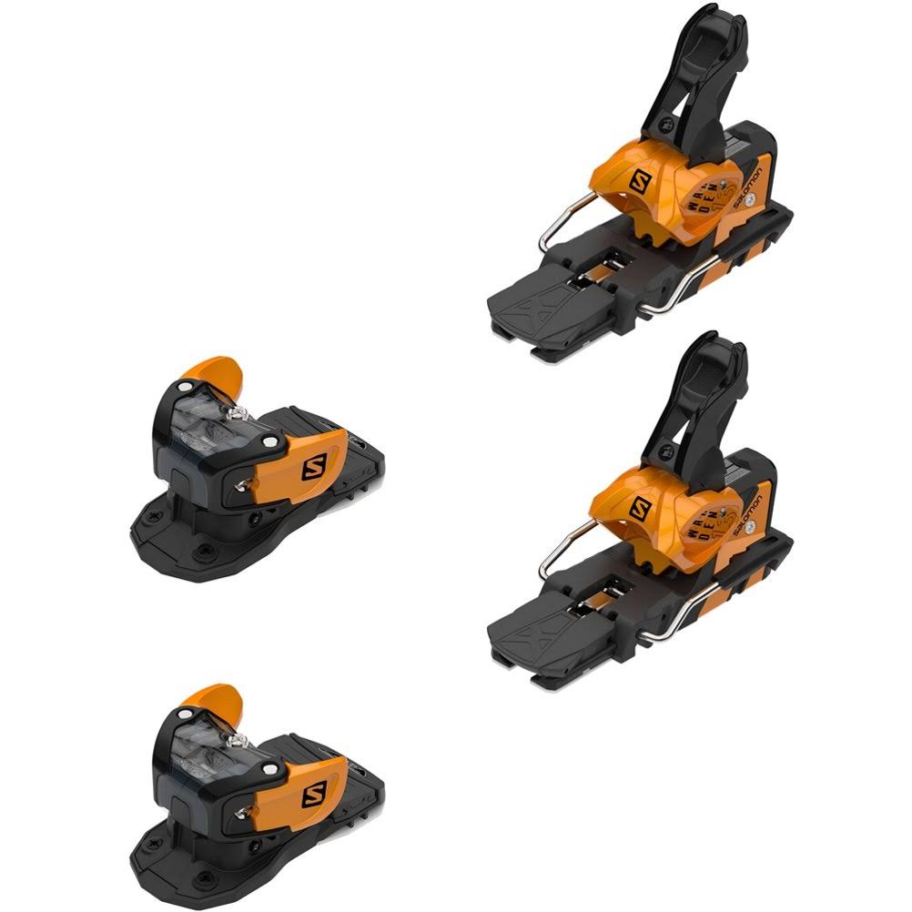 Salomon Warden MNC 13 Ski Bindings - Saffron-Black 90mm