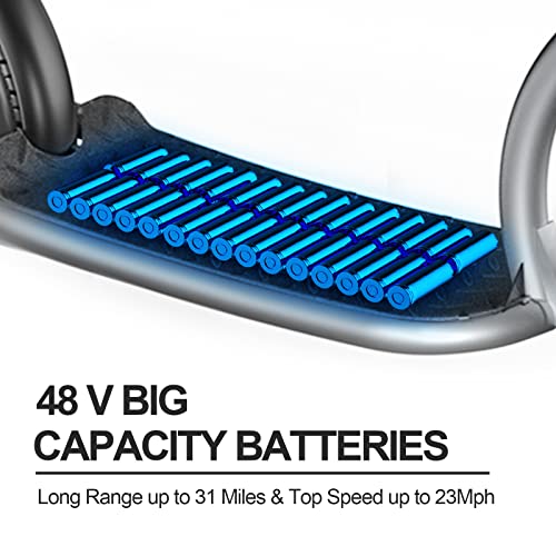 Hiboy VE1 PRO Electric Scooter - Electric Scooter for Adults - 16" Pneumatic Tires - 31 Miles Long Range & 23Mph Folding Commuter Escooter