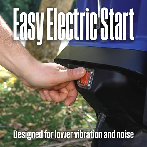 Westinghouse 1.7-Inch 15 Amp Corded Electric Mulcher Chipper Shredder with 12 Gallon Collection Bag for Easy Cleanup Ideal for Branches and Twigs