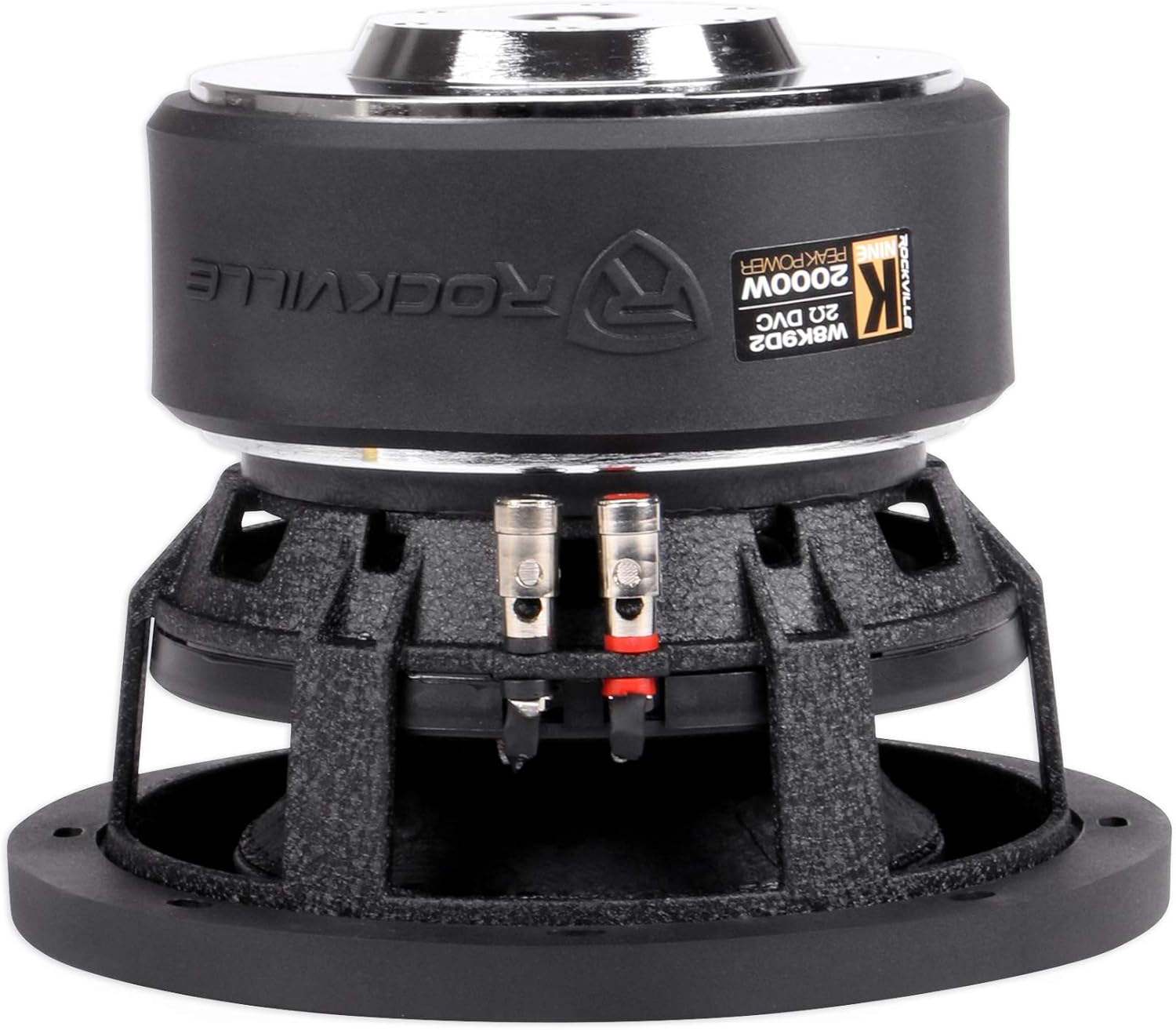 Rockville (2) W8K9D2 8" 2000 Watt Car Stereo Subwoofers Dual 2-Ohm CEA Subs