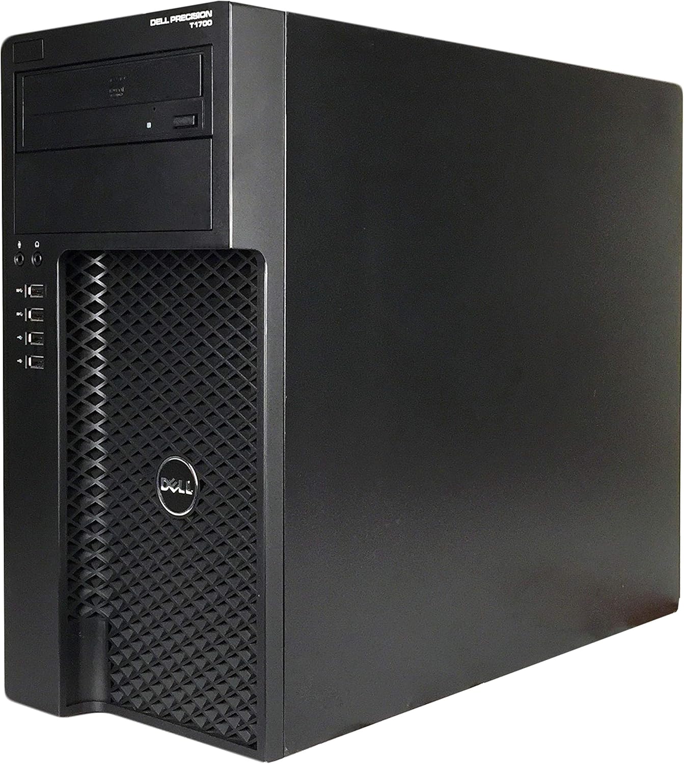 Dell Precision T1700 Tower Desktop PC, Intel Quad Core i7-4770 up to 3.9GHz, 16G DDR3, 512G SSD, DVD, WiFi, BT 4.0, Windows 10 64 Bit-Multi-Language Supports English/Spanish/French(Renewed)