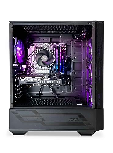 PC Falcon RYZEN 5 5600X 3.7 GHz, GeForce RTX 4060 Ti, 1TB NVME SSD, 16GB DDR4 RAM 3600, 650W Bronze PSU, 11AC WiFi, Bluetooth Windows 11 H 64-bit, Built in USA