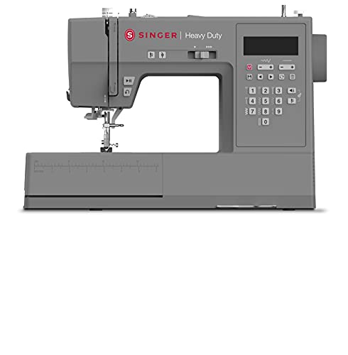 SINGER Heavy Duty 6620C Computerized Sewing Machine with Accessories | 215 Stitches, LCD Screen, Built-In Needle Threader | Easy Setup, Durable Metal Frame, Ideal for Clothes & Home Projects