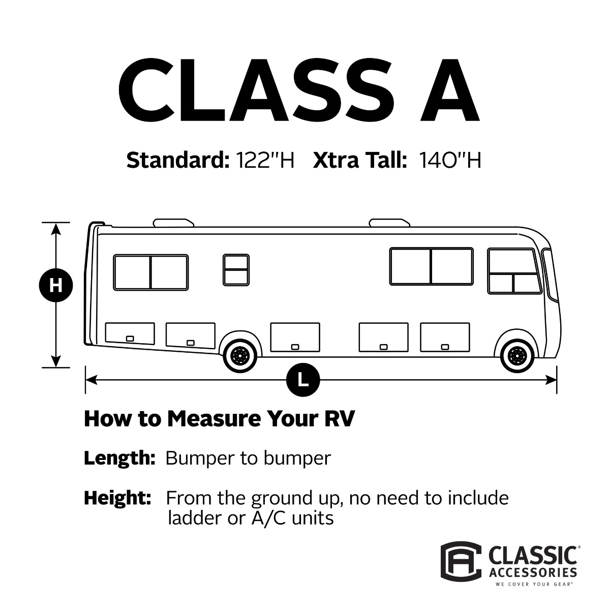 Classic Accessories PermaPRO Class A RV Cover