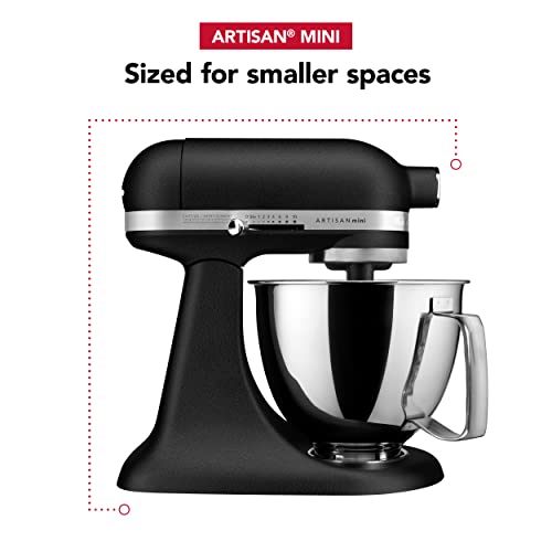 KitchenAid Artisan Mini 3.5 Quart Tilt-Head Stand Mixer - KSM3316X - Candy Apple Red