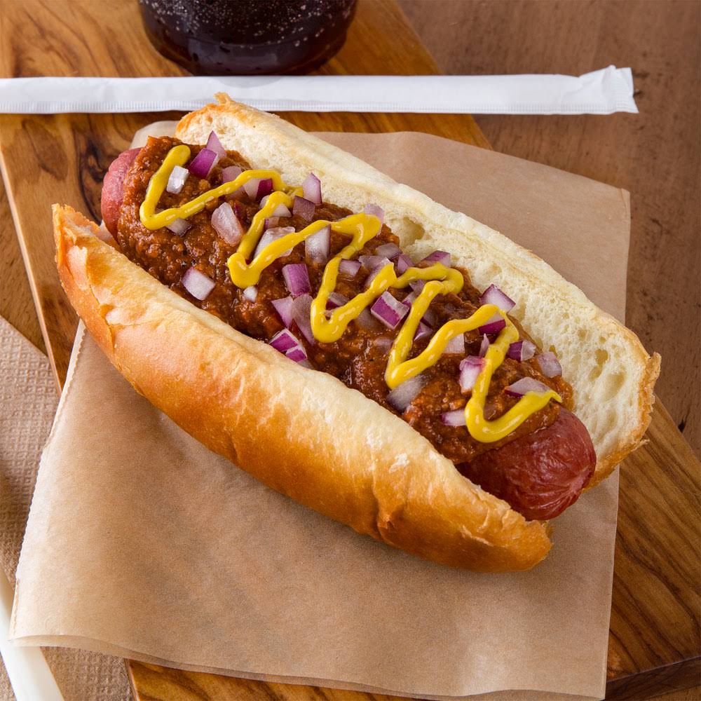 Kunzler 3 lb. Hot Dog Chili Sauce - 4/Case