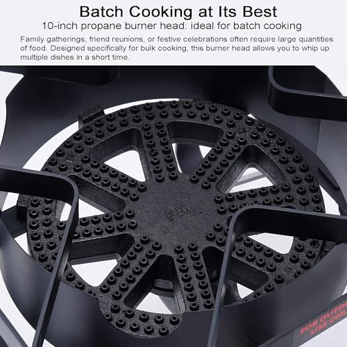 ARC 200,000BTU Single Burner Propane Stove, Heavy Duty Propane Burner For Outdoor Cooking Turkey Fryer, Crawfish Boil, Homebrewing
