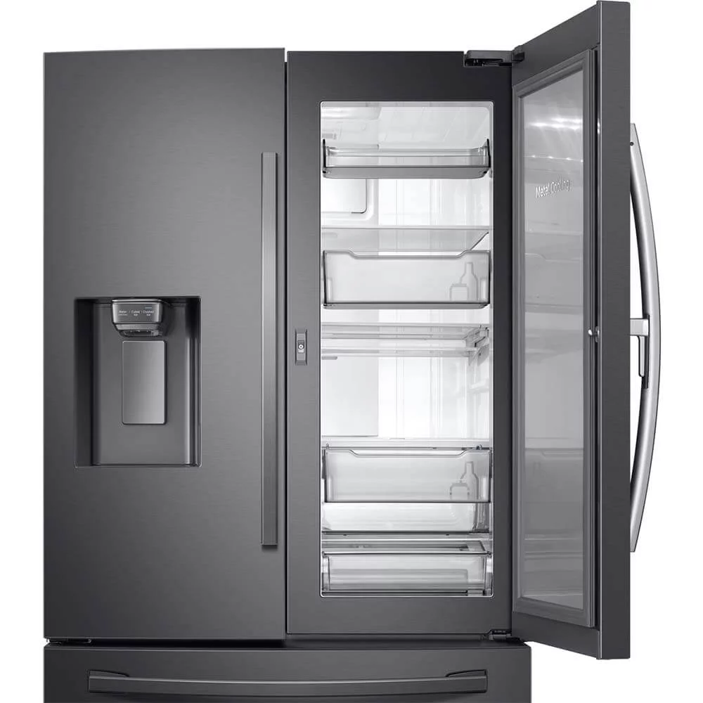 Samsung RF28R6301SG 28 Cu. Ft. 3-Door French Door Refrigerator - Black Stainless