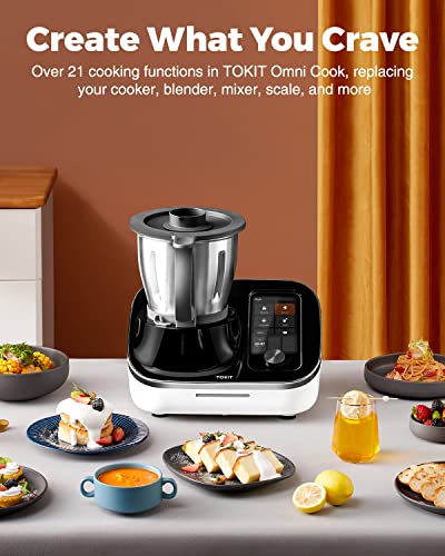 TOKIT Omni Cook Smart Food Processor Cooking Robot