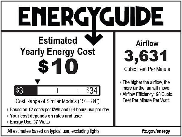 Hunter Cassius Indoor / Outdoor Ceiling Fan with Pull Chain Control, 52, Premier Bronze