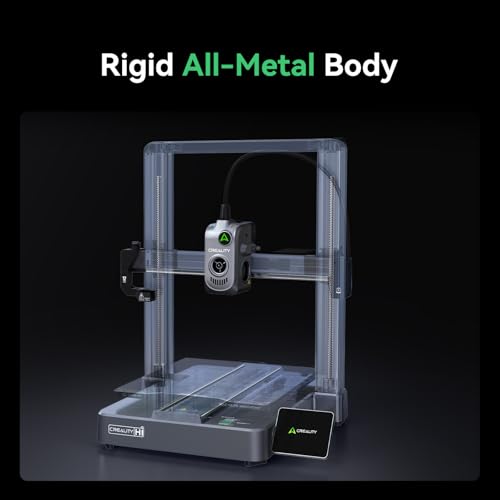 Creality Hi Combo 3D Printer, Multi Color 3D Printer with CFS, 500mm/s High Speed Auto-Leveling Automatic Filament Reading Clog-Free Extruder (Hi Combo)