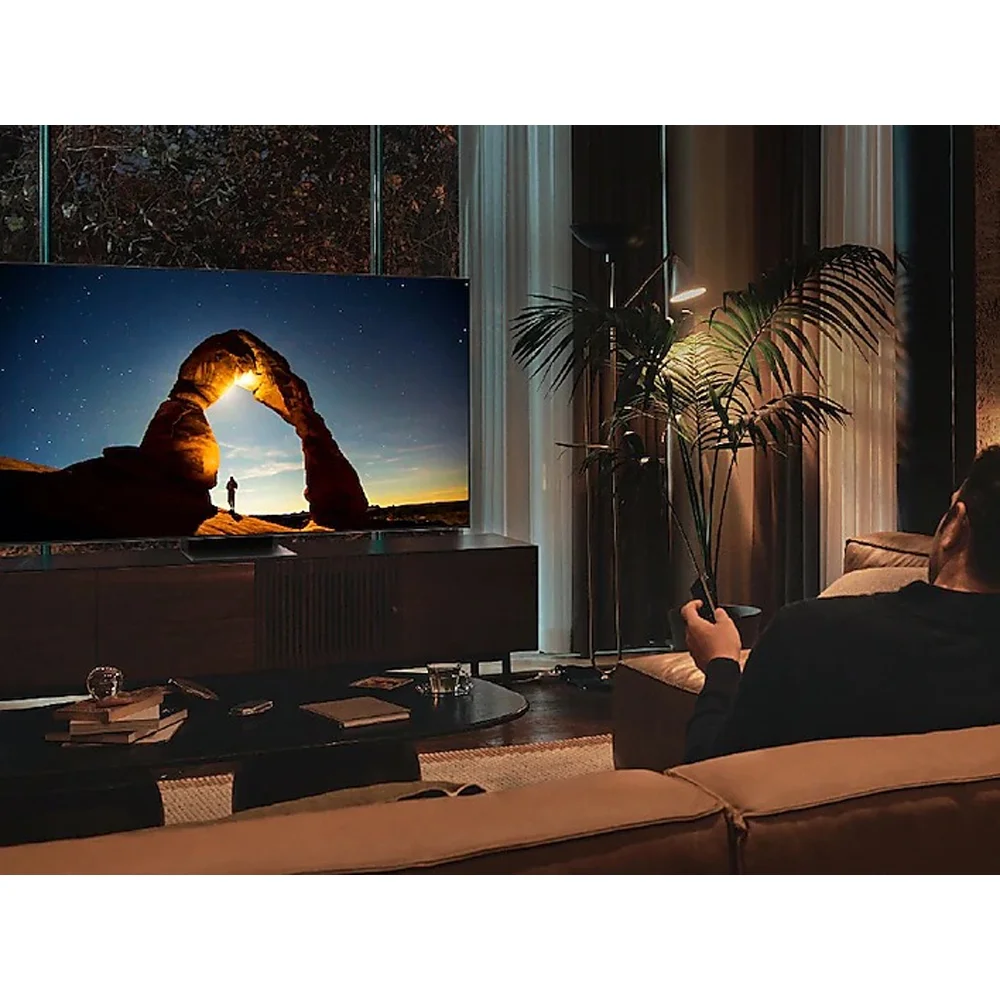 Open Box Samsung 85-Inch Class QLED Q80B Series - 4K UHD Direct Full Array Quantum HDR 8X Smart TV with Alexa Built-in (QN85Q80BAFXZA, 2022 Model)