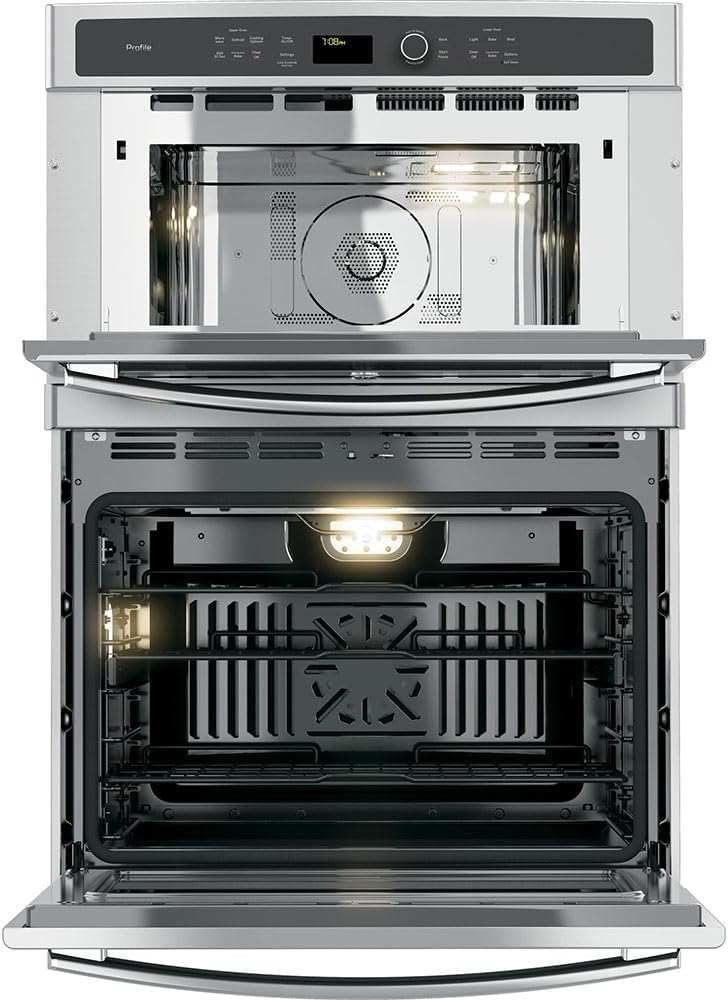 GE PT7800SHSS Microwave Wall Oven