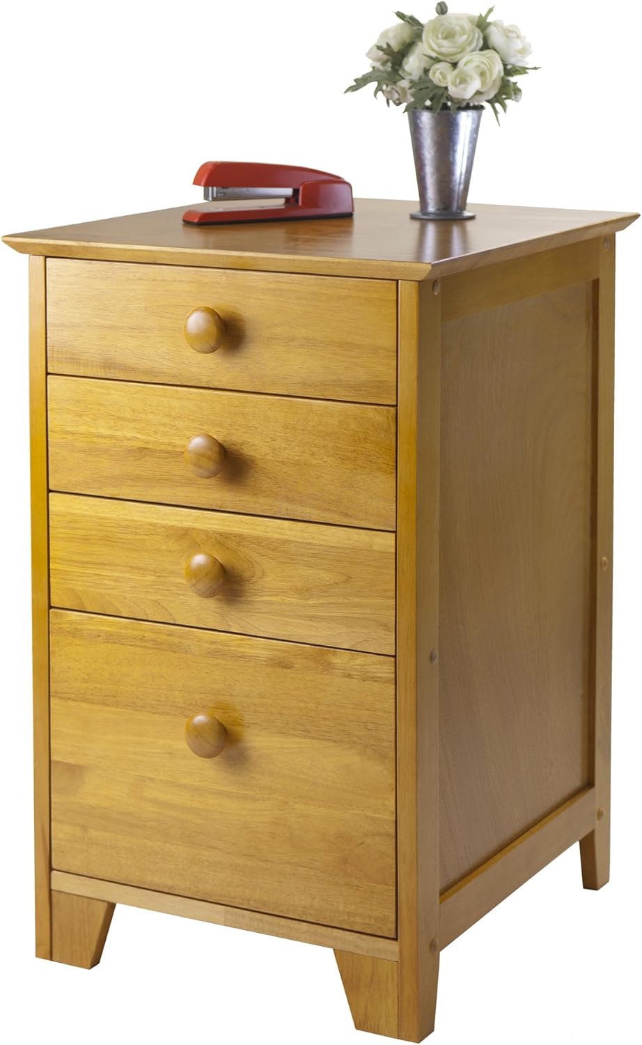 Winsome Studio Wood Filing Cabinet, Honey (99428)