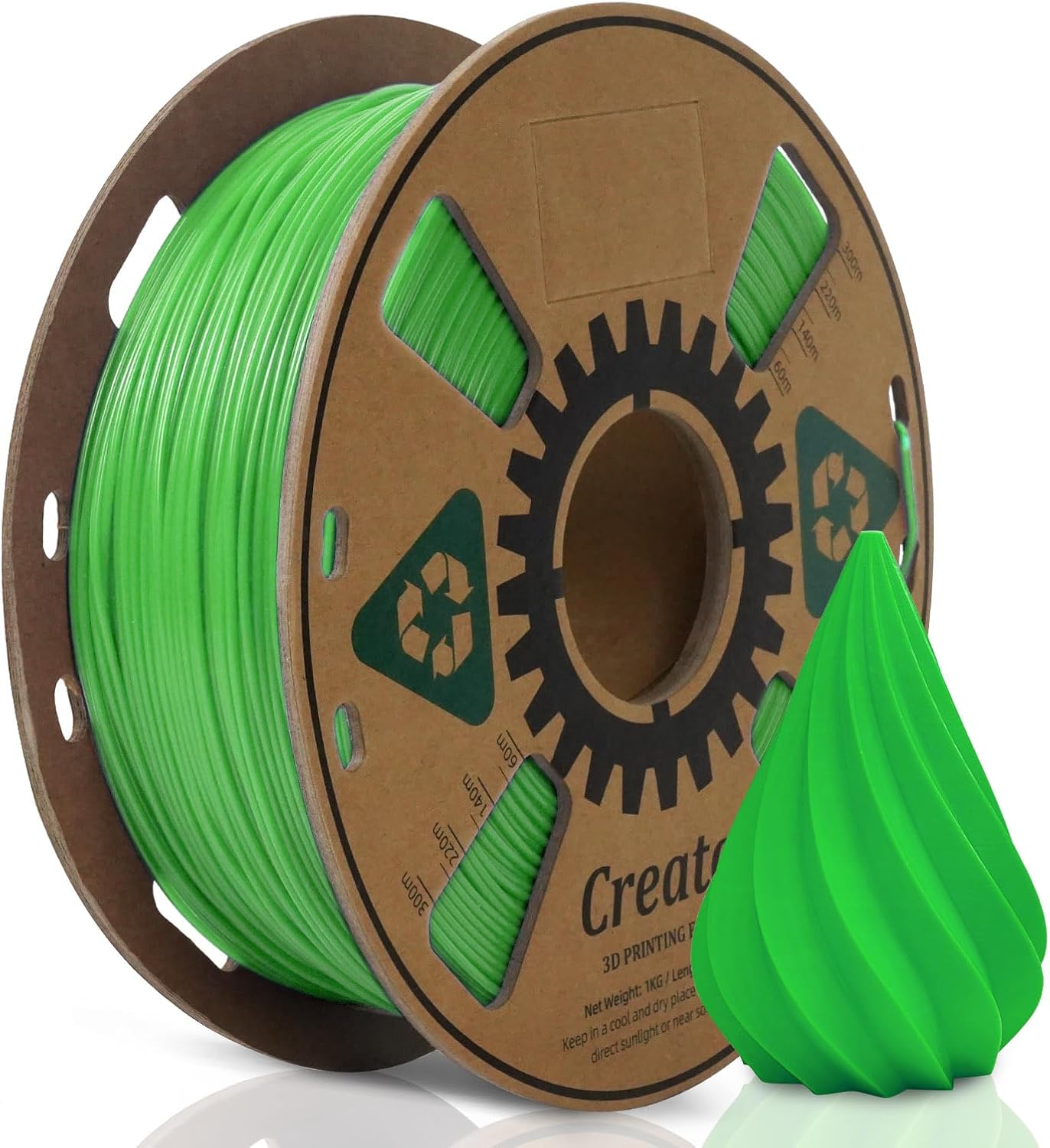 Flashforge Adventurer 5M 3D Printer with Extra 1KG HS PLA Light Green Filament